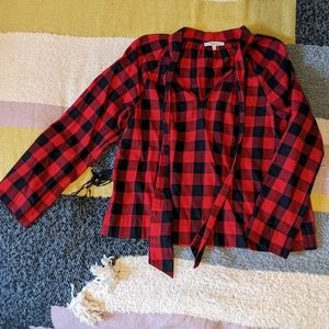 Madewell Buffalo Plaid Top